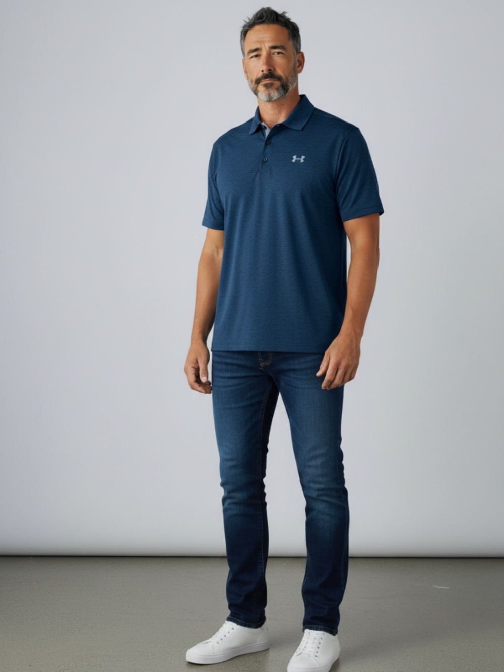 Under Armour Heatgear Peformance Polo Blue
